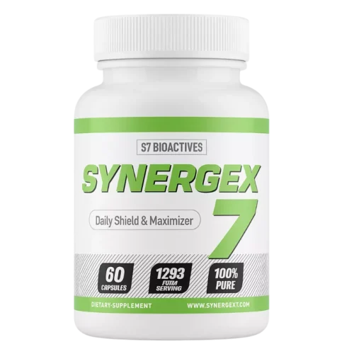 Synergex 7™ – Advanced Male Vitality & Performance Support Formula